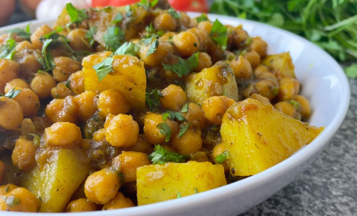 Aloo Chana curry